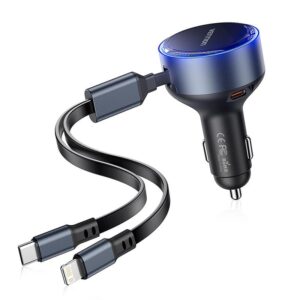 MOBILE CHARGER CAR USB/3P BLACK FFOB0 VENTION  FFOB0 6922794785892