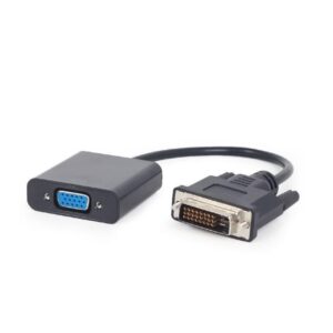 I/O ADAPTER DVI TO VGA/BLACK A-DVID-VGAF-01 GEMBIRD A-DVID-VGAF-01 8716309096454
