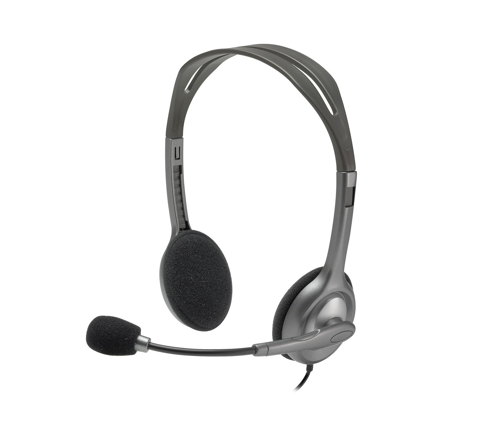 HEADSET STEREO H110/981-000271 LOGITECH 981-000271 5099206022423