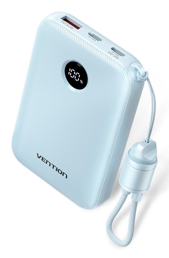 POWER BANK USB 10000MAH 22.5W/BLUE FKAL0-C VENTION FKAL0-C 6922794791794