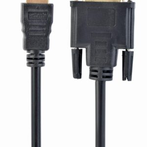 CABLE HDMI TO DVI 0.5M/CC-HDMI-DVI-0.5M GEMBIRD  CC-HDMI-DVI-0.5M 8716309080347