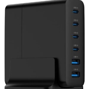 CHARGER USB UNIVERSAL 6P 75W/TA-UC-2A4C-PD75-01-BK GEMBIRD TA-UC-2A4C-PD75-01-BK 8716309133876