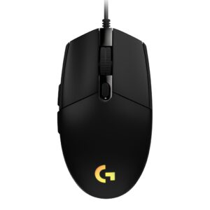 MOUSE USB OPTICAL G102 LIGHTSY/BLACK 910-005823 LOGITECH 910-005823 5099206089235