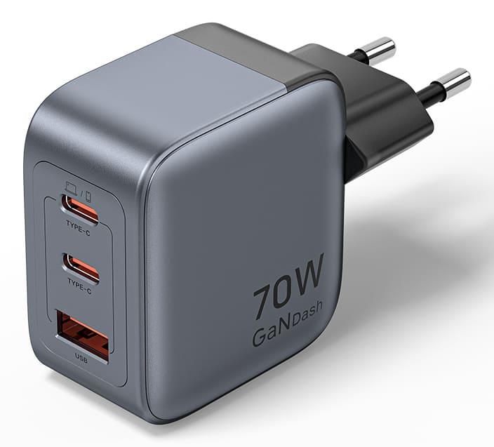 MOBILE CHARGER WALL 3PORT/70W FEXH0-EU VENTION FEXH0-EU 6922794789081