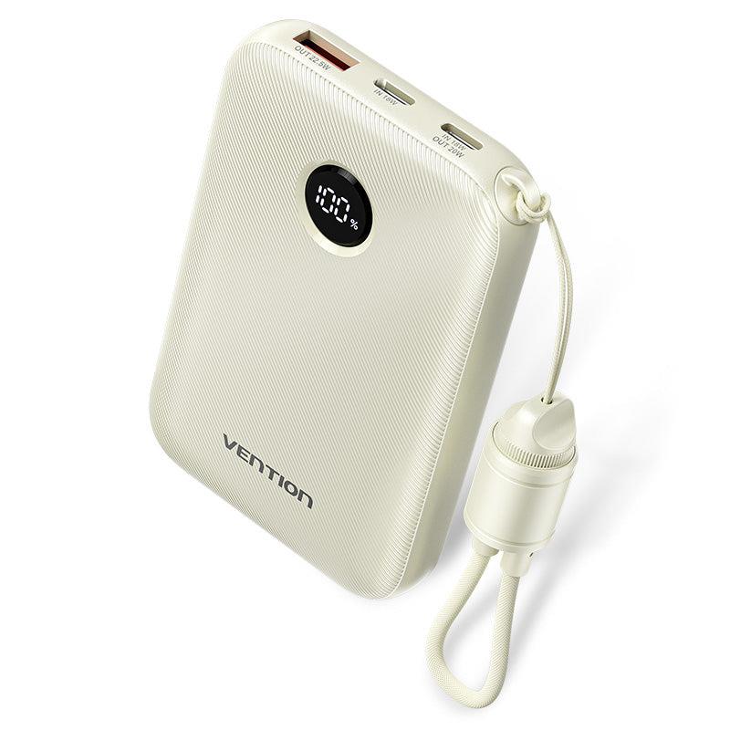 POWER BANK USB 10000MAH 22.5W/BEIGE FKAN0-C VENTION FKAN0-C 6922794791275