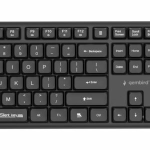 KEYBOARD +MOUSE WRL ENG/BLACK KBS-WMS-01 GEMBIRD KBS-WMS-01 8716309136792