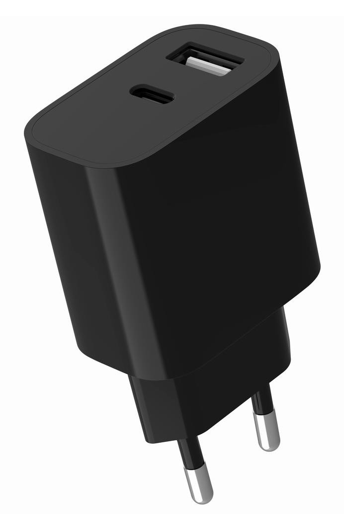 CHARGER USB UNIVERSAL BLACK/2P TA-UC-2AC12-01-BK GEMBIRD TA-UC-2AC12-01-BK 8716309130547