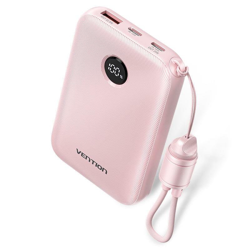 POWER BANK USB 10000MAH 22.5W/PINK FKAP0-C VENTION FKAP0-C 6922794791299