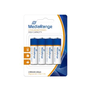 BATTERY LITHIUM MIGNON AA 1.5V/4PCS MRBAT154 MEDIARANGE  MRBAT154 4260459610571