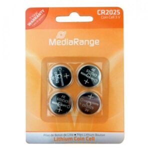 BATTERY LITHIUM CR2025 3V/4PCS MRBAT131 MEDIARANGE  MRBAT131 4260283113347
