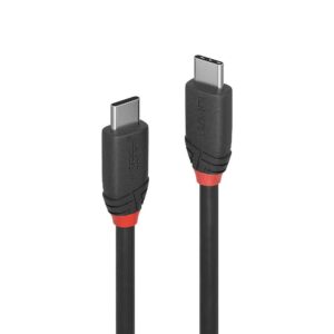 CABLE USB3.2 C-C 0.5M/BLACK 36905 LINDY  36905 4002888369053
