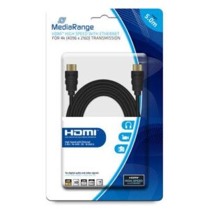 CABLE HDMI-HDMI 5M/MRCS158 MEDIARANGE  MRCS158 4260459612643