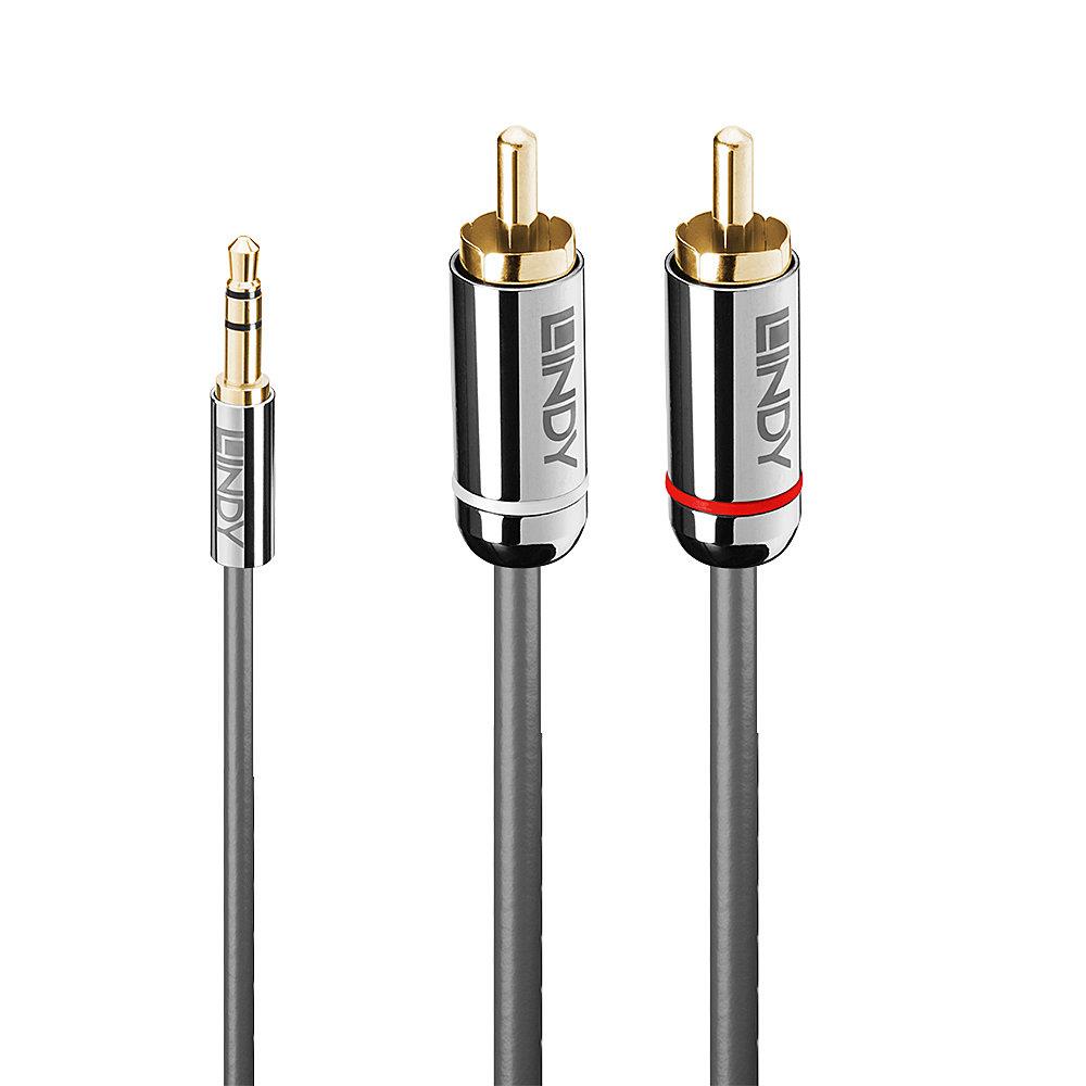 CABLE AUDIO 3.5MM TO PHONO/0.5M 35332 LINDY 35332 4002888353328