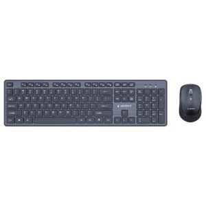 KEYBOARD +MOUSE WRL ENG/DESKTOP BK KBS-WCH-04 GEMBIRD  KBS-WCH-04 8716309130202