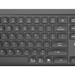 KEYBOARD WRL SLIM 2.4G+BT US/KB-WPS-03 GEMBIRD KB-WPS-03 8716309136907