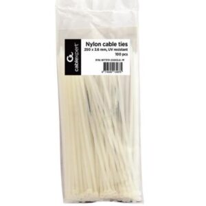 CABLE ACC TIES NYLON 100PCS/NYTFR-250X3.6-W GEMBIRD  NYTFR-250X3.6-W 8716309134675