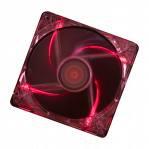 CASE FAN 120MM TRANSP 3PIN+4P/RED 12V XF046 XILENCE XF046 4044953500930