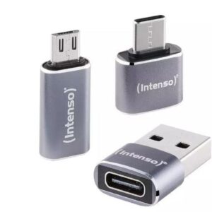 ADAPTER USB-C/USB-A USB-C/MICR/MIX480 7600913 INTENSO  7600913 4034303038176