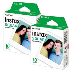 FILM INSTANT COLOR INSTAX/SQUARE GLOSSY 2X10PK FUJIFILM  INSTAXGLOSSYSQUARE10X2 4547410370003