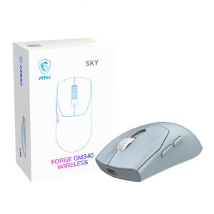 MOUSE USB OPTICAL WRL GAMING/FORGE GM340 WRL SKY MSI  FORGE GM340 WIRELESS SKY 4711377425506