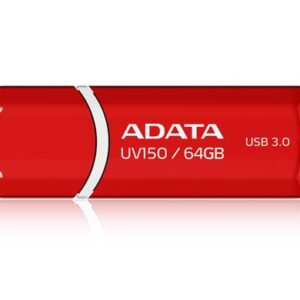 MEMORY DRIVE FLASH USB3.1 64GB/RED AUV150-64G-RRD ADATA AUV150-64G-RRD 4713435799307