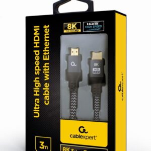 CABLE HDMI-HDMI 8K 3M SELECT/PLUS CCB-HDMI8K-3M GEMBIRD  CCB-HDMI8K-3M 8716309121705