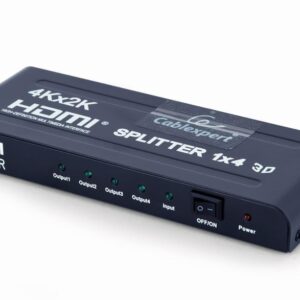 VIDEO SPLITTER HDMI 4PORTS/DSP-4PH4-02 GEMBIRD  DSP-4PH4-02 8716309085892