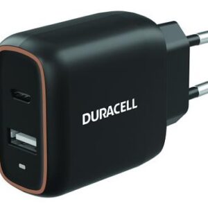 MOBILE CHARGER WALL 20W/BLACK DRACUSB19-EU DURACELL DRACUSB19-EU 5056889400146