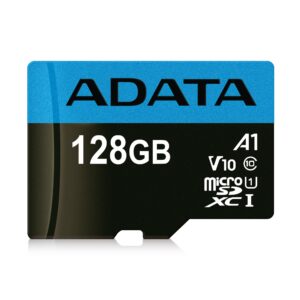 MEMORY MICRO SDXC 128GB W/AD./AUSDX128GUICL10A1-RA1 ADATA AUSDX128GUICL10A1-RA1 4713218461940