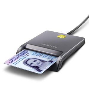 CARD READER FLAT SMARTCARD/ID/USB2.0 1.3M CRE-SM3T AXAGON  CRE-SM3T 8595247908278