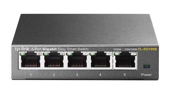 Switch TP-LINK 5x10Base-T / 100Base-TX / 1000Base-T TL-SG105E TL-SG105E 6935364022037