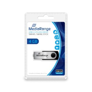 MEMORY DRIVE FLASH USB2 4GB/MR907 MEDIARANGE  MR907 4260057124814