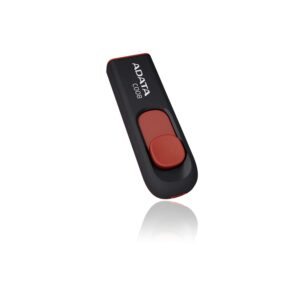 MEMORY DRIVE FLASH USB2 64GB/BLACK/RED AC008-64G-RKD ADATA  AC008-64G-RKD 4713435791721