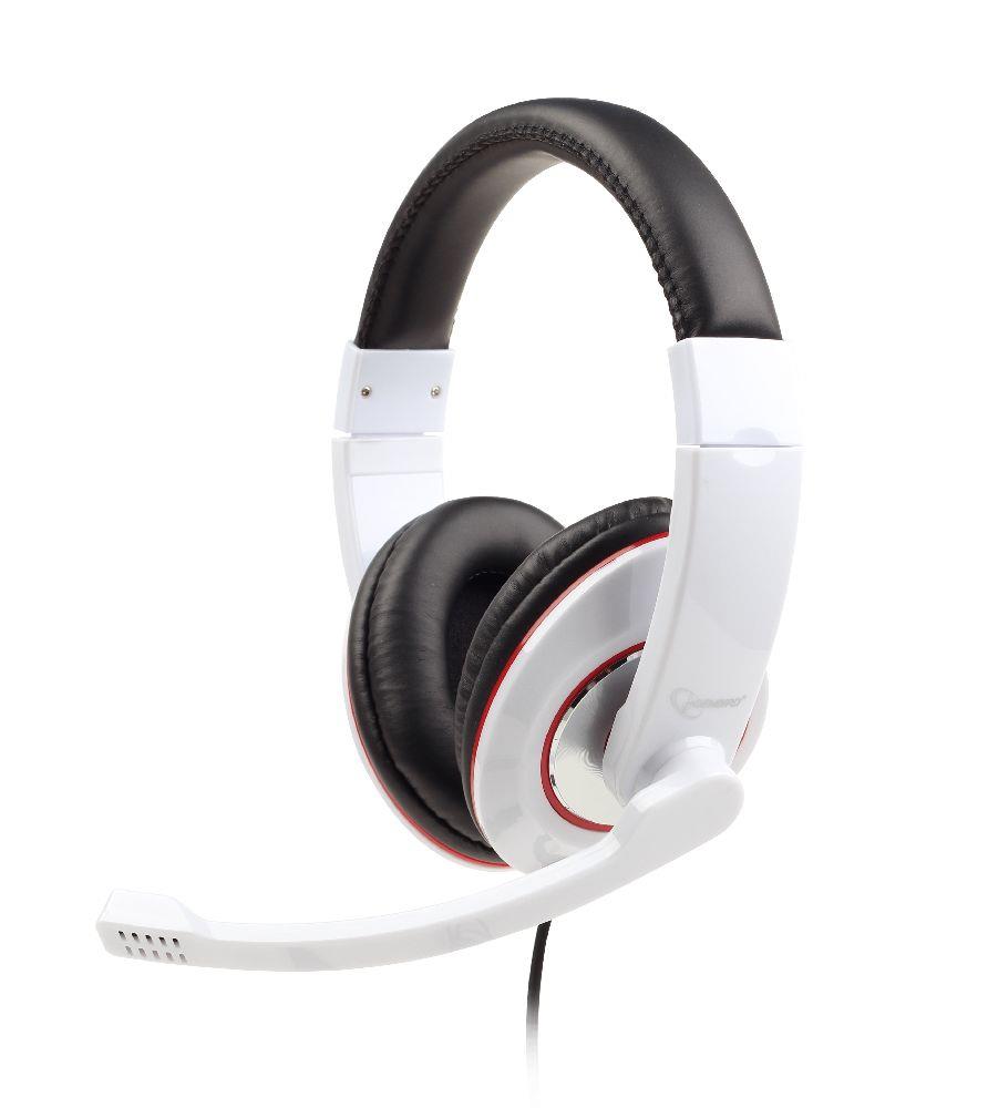 HEADSET STEREO WHITE/MHS-001-GW GEMBIRD MHS-001-GW 8716309079501