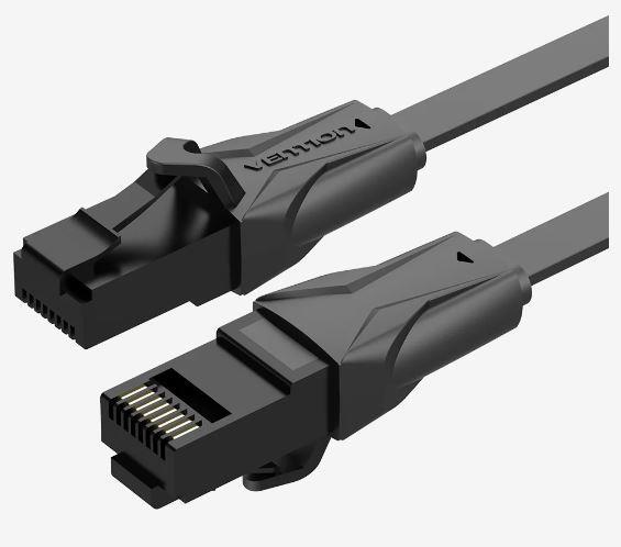 PATCH CABLE CAT.6 UTP/1M BLACK IBABF VENTION IBABF 6922794722378