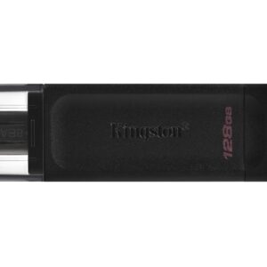 MEMORY DRIVE FLASH USB-C 128GB/DT70/128GB KINGSTON  DT70/128GB 740617305371