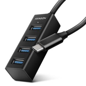 I/O HUB USB-C 4PORT MINI/0.2M HUE-M1C AXAGON HUE-M1C 8595247905635