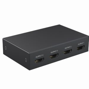 VIDEO SPLITTER HDMI 4PORT/DSP-HDMI4K-4P-01 GEMBIRD  DSP-HDMI4K-4P-01 8716309137201