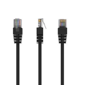 PATCH CABLE CAT5E UTP 10M/BLACK PP12-10M/BK GEMBIRD  PP12-10M/BK 8716309038591