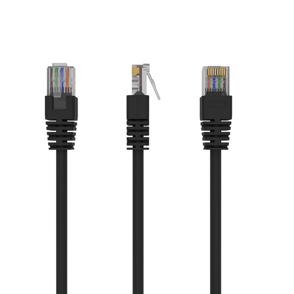 PATCH CABLE CAT5E UTP 10M/BLACK PP12-10M/BK GEMBIRD PP12-10M/BK 8716309038591