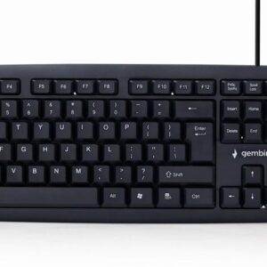 KEYBOARD STANDART USB ENG/BLACK KB-U-103 GEMBIRD KB-U-103 8716309083980