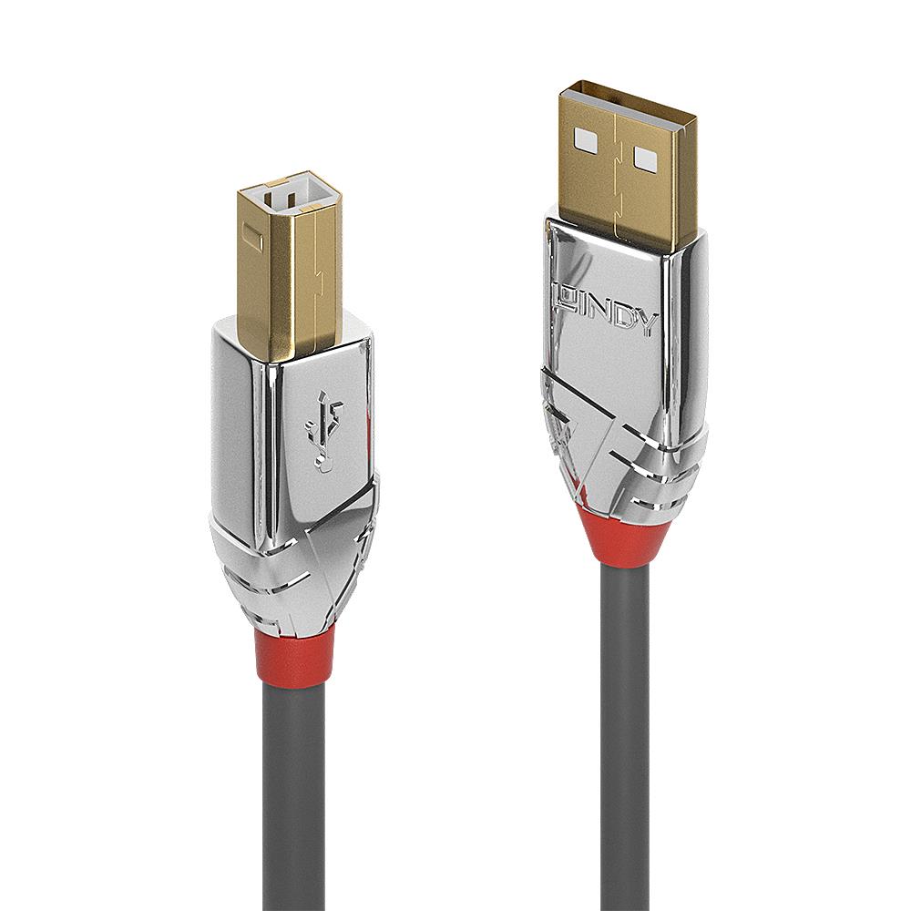 CABLE USB2 A-B 3M/CROMO 36643 LINDY 36643 4002888366434
