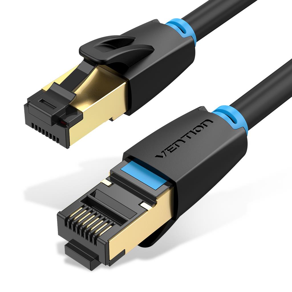 PATCH CABLE CAT.8 SFTP/5M BLACK IKABJ VENTION IKABJ 6922794742857