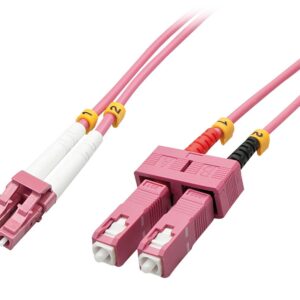 CABLE FIBRE OPTIC LC/SC OM4/2M 46361 LINDY 46361 4002888463614