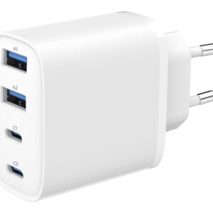 CHARGER USB UNIVERSAL 4P 40W/TA-UC-2A2C-PD40-01-W GEMBIRD  TA-UC-2A2C-PD40-01-W 8716309138116