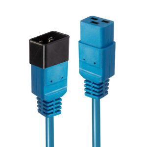 CABLE POWER IEC EXTENSION 3M/BLUE 30122 LINDY  30122 4002888301220