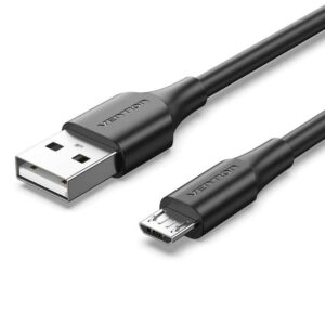 CABLE USB2.0 TO MICRO-B/1M BLACK CTIBF VENTION  CTIBF 6922794767591