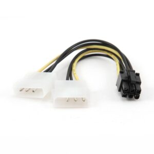 CABLE POWER ADAPTER 6PIN/2MOLEX CC-PSU-6 GEMBIRD CC-PSU-6 8716309037259